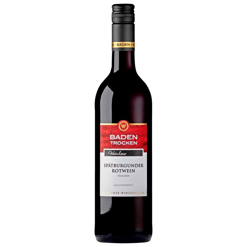 Weinlese Rotwein Spätburgunder trocken 0,75l